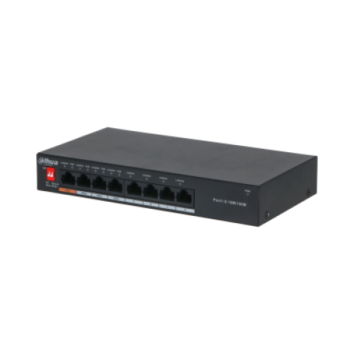 PFS3008-8ET-L-V2 4 Bağlantı Noktalı PoE ile 8 Bağlantı Noktalı Yönetilmeyen Masaüstü Switch