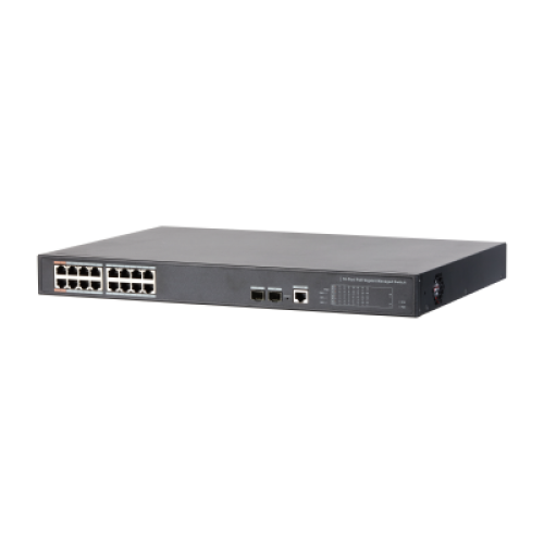 PFS4218-16GT-240 16 Bağlantı Noktalı PoE Gigabit Yönetilen Switch