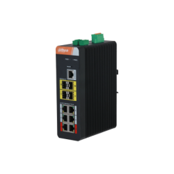 PFS4410-6GT-DP-V2 6 Bağlantı Noktalı Gigabit PoE (Yönetilen) ile 10 Bağlantı Noktalı Gigabit Endüstriyel Switch